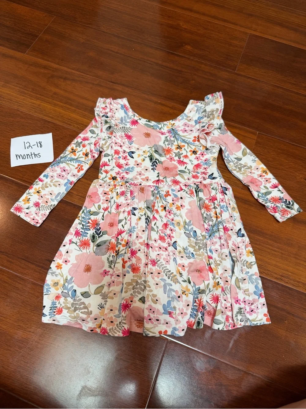 Little sleepies ruffle dress